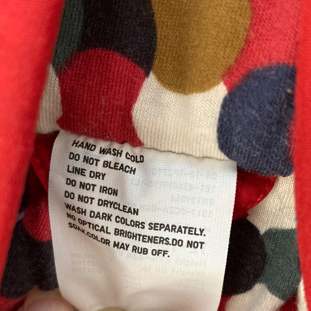 Uniqlo x Marimekko Red Snowsuit 12-18 Months Cotton Lining Foldover Cuff Warm ♥️ - Picture 3 of 9